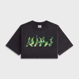 Kith Fei Flame Cropped Tee NWT